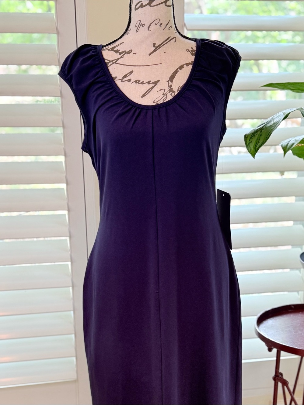 Tuckernuck Pomander Place Royal Blue Sleeveless Maxi Dress Size S NWT - Picture 2 of 8